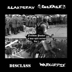 Slaktgrav : Freedom Punker 4 Way Split Vol 1